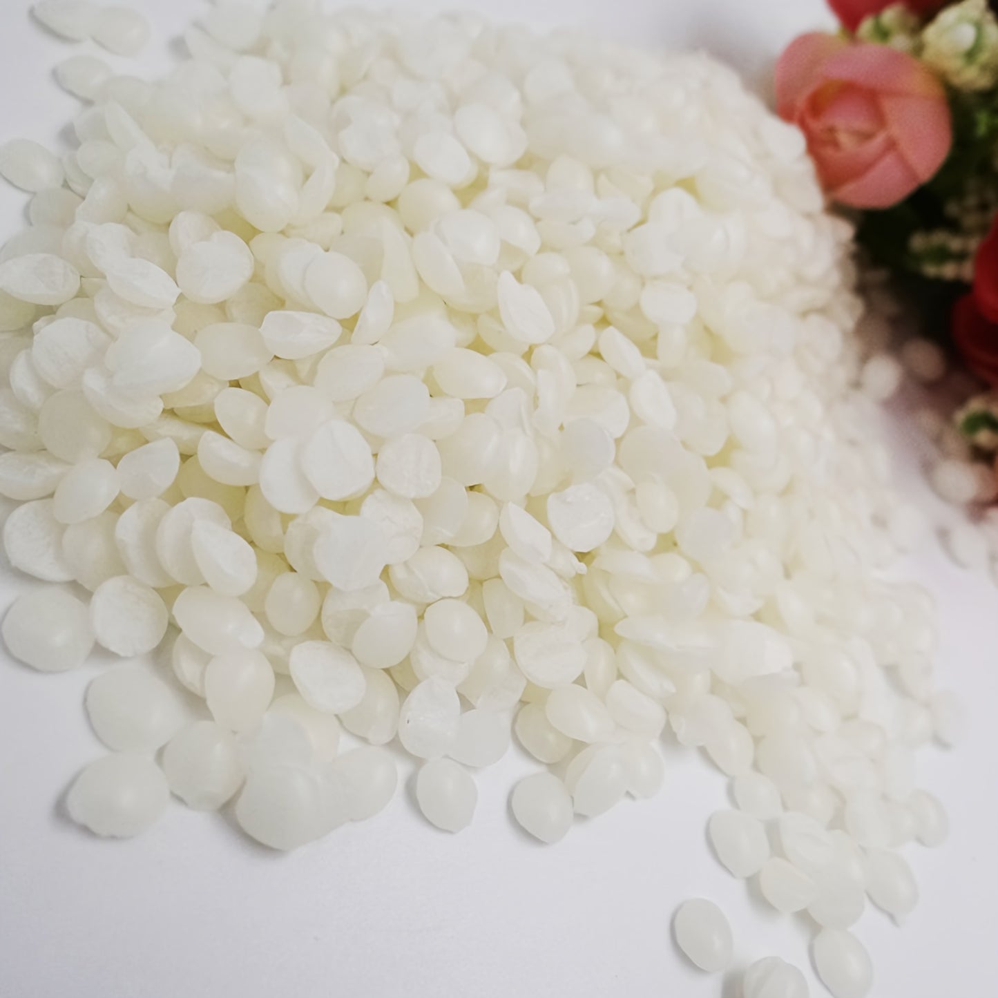 2.2lb/1000g White Beeswax Pellets for DIY Candle Making