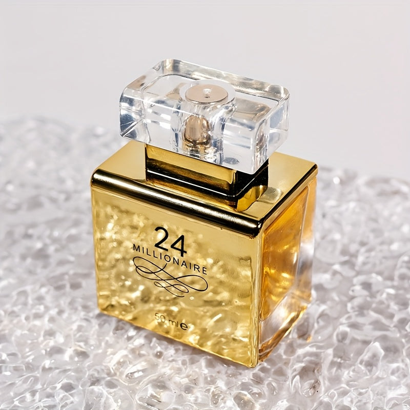 Luxurious unisex perfume designed for wealthy individuals, ideal for millionaires, with a long-lasting alcohol-based scent, perfect as a gift for anyone.