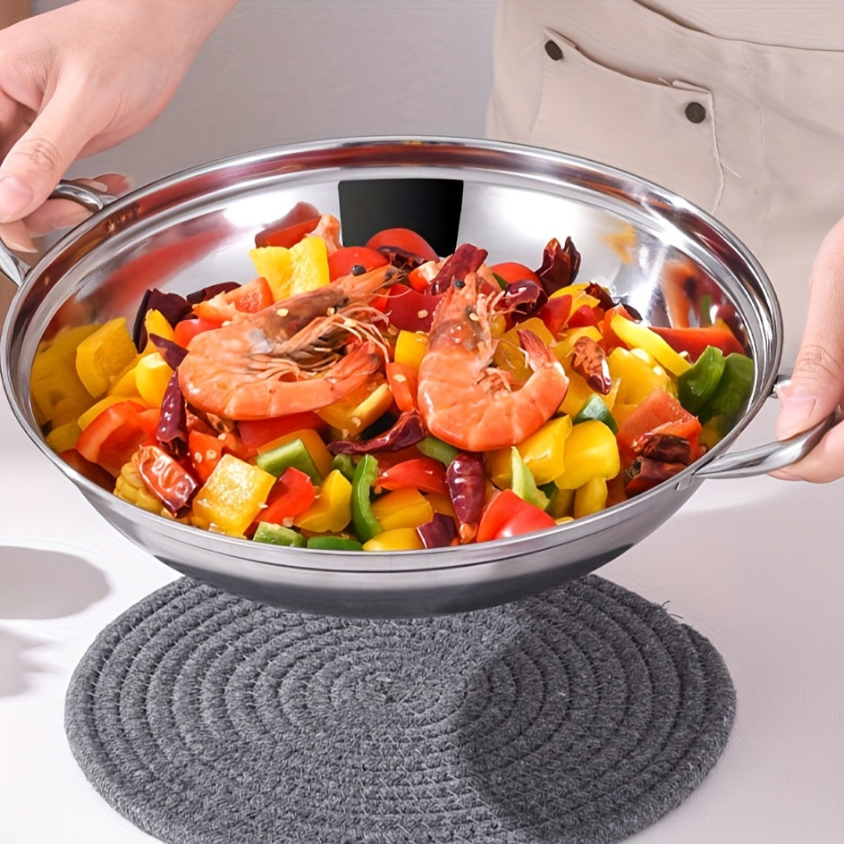 Stainless Steel Hot Pot and Sauté Pan Set with Versatile Functions