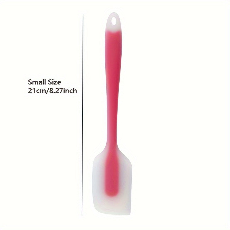 Versatile silicone scraper set includes two sizes for baking, made of durable and heat-resistant material, available in a variety of colors.