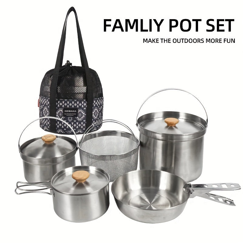 Pot Set made of 304 Stainless Steel