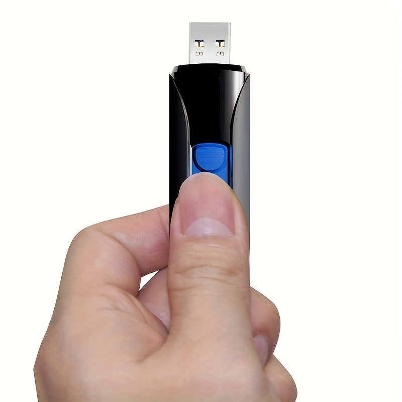 LansTen High-Speed USB 3.1 Flash Drive with Type-C to USB 3.1 Adapter, Available in various capacities, Durable Zip Drive for Computer Storage