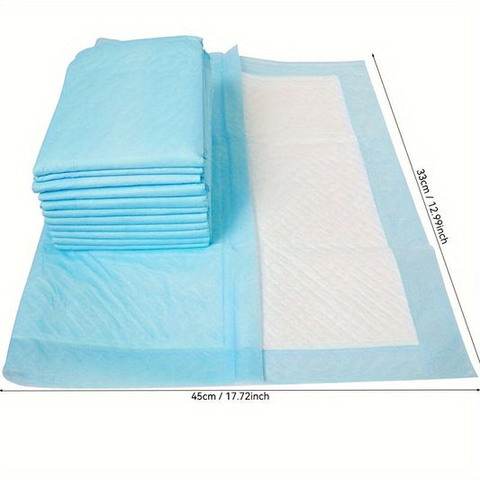 Pet Care Supplies: 20-Pack of Disposable Diapers for Small Dogs (Chihuahua & Teddy) - Absorbent Leak-Proof Pads with Cotton Surface, Single-Use Incontinence Mattress - Dimensions: 32.77x44.96cm