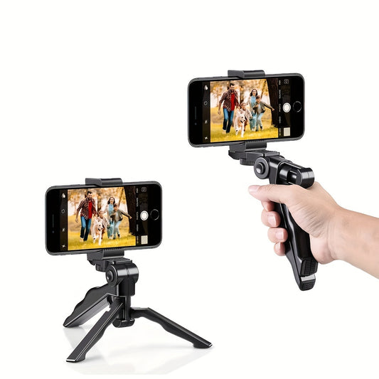 360° Rotating Tripod Camera Holder for Mobile Phones: Perfect for Outdoor and Indoor Photography.