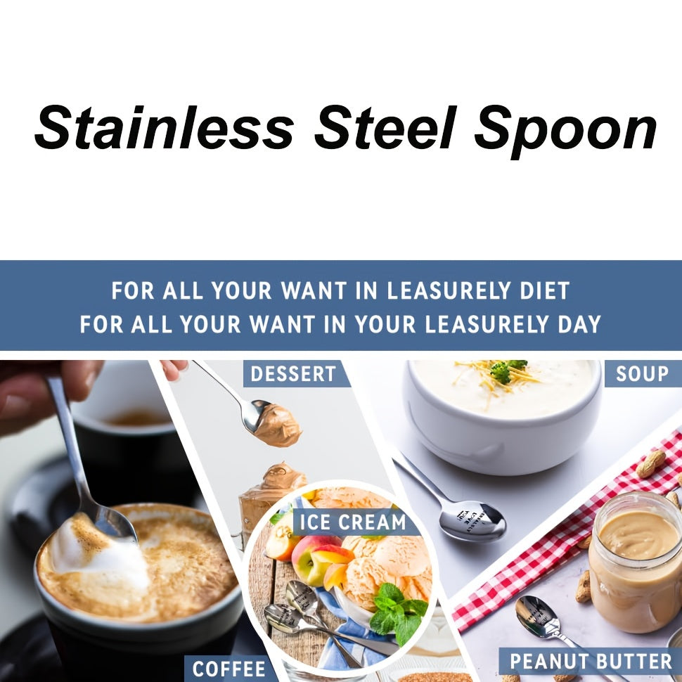 A humorous gift for cereal lovers, this engraved stainless steel spoon is perfect for birthdays, Christmas, or Thanksgiving. Ideal for men, women, friends, or family members who enjoy cereal. Make breakfast more fun with this special spoon!