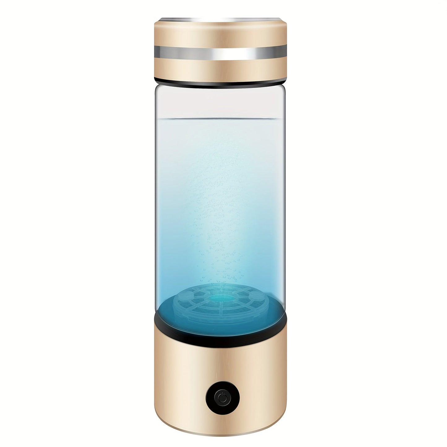 Portable Hydrogen-Rich Water Bottle with a capacity of 330ml - Conveniently USB Rechargeable, Perfect for Active Individuals who enjoy Sports and Fitness