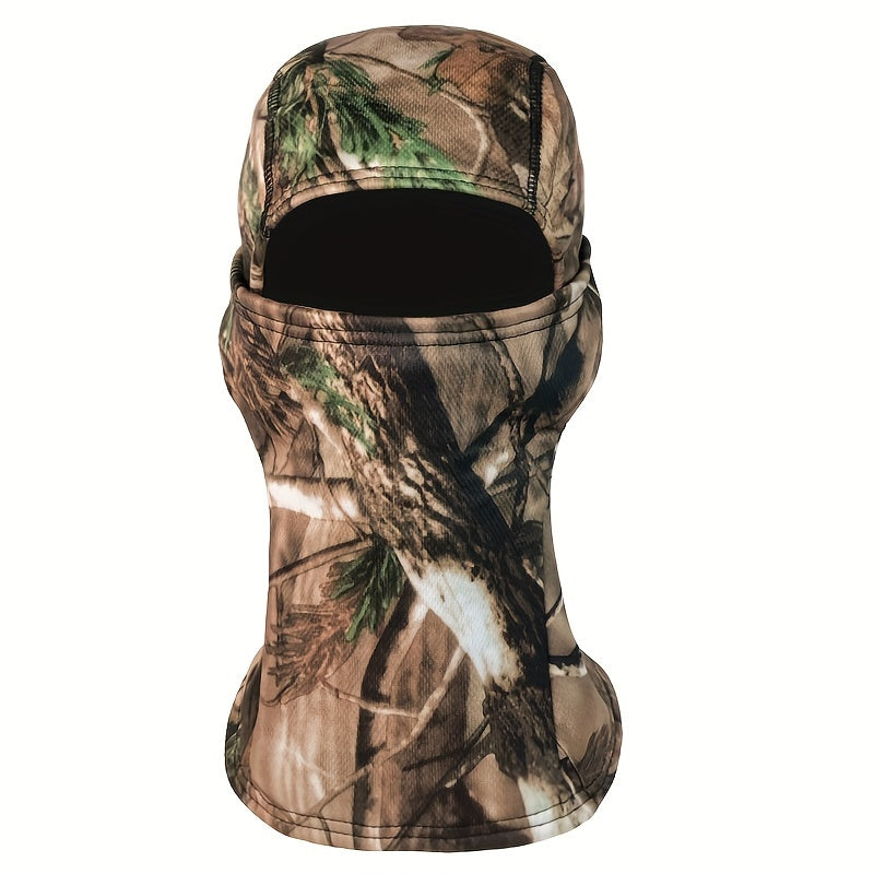 Adjustable Windproof UV Protection Hood with Balaclava Face Mask