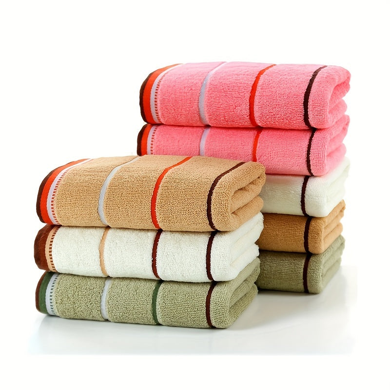 4 soft absorbent face wash hand towels