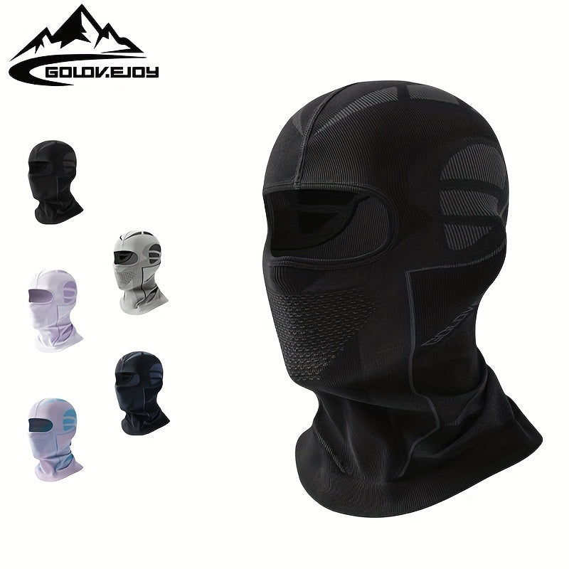 Winter Sports Ski Mask Neck Warmer is a popular choice for outdoor activities such as cycling. Made with windproof and breathable fabric, this face shield is available in a solid color option.