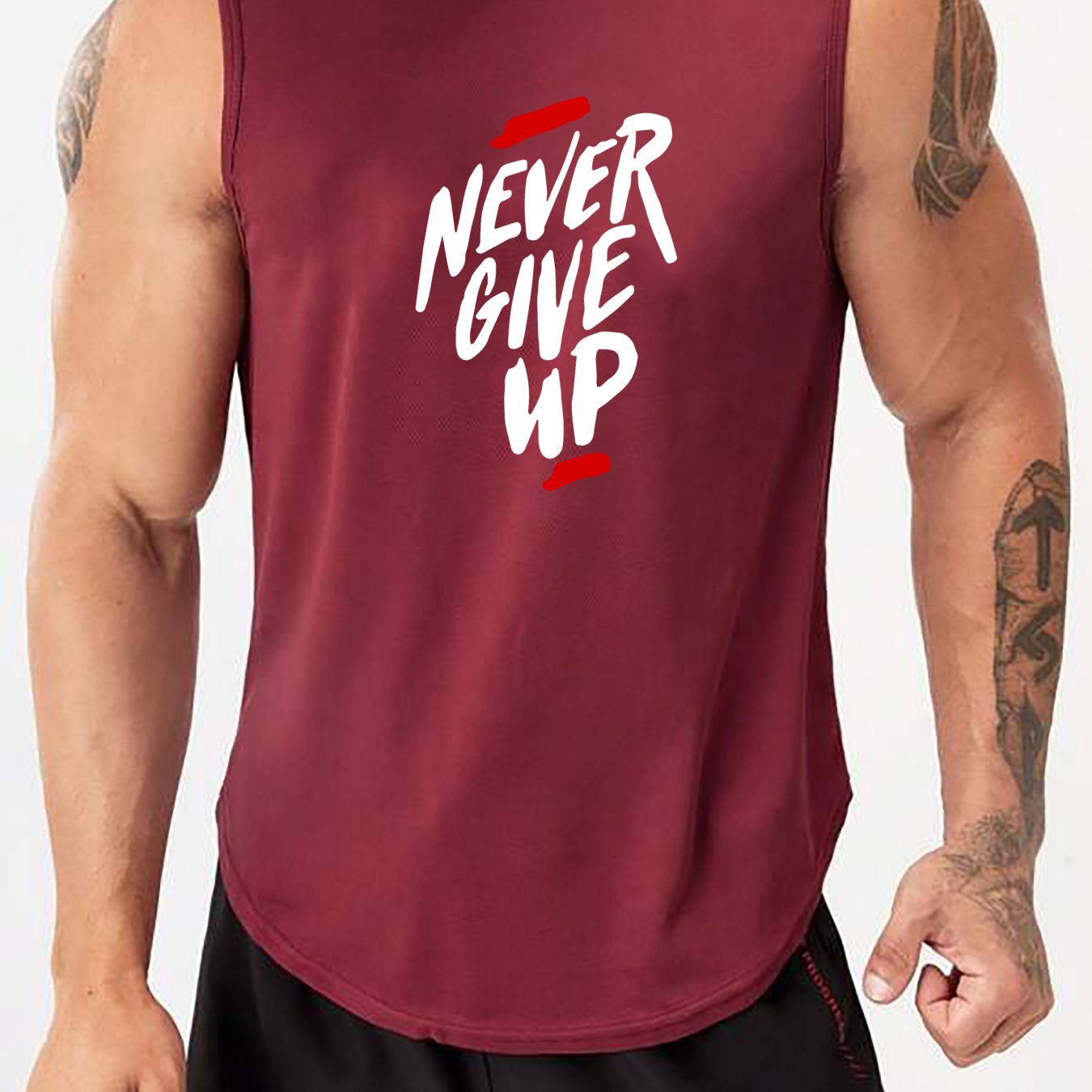 Men's Summer Muscle Tank Top - Breathable, Sweat-Wicking, Loose-Fit for Gym & Basketball Training, Quick-Dry, Sleeveless