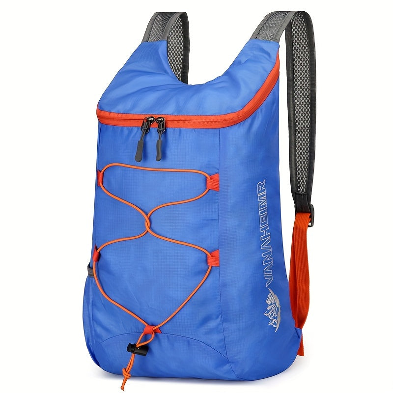 Compact, versatile sports backpack for men, ideal for outdoor activities.