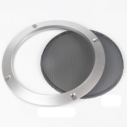 Get the 1pc Premium Black Mesh Speaker Grille for a perfect fit of 5.08cm to 25.4cm. It's easy to install with included mounting screws and features a durable metal enclosure for home audio and car stereo systems. Ideal for DIY projects and audiophiles