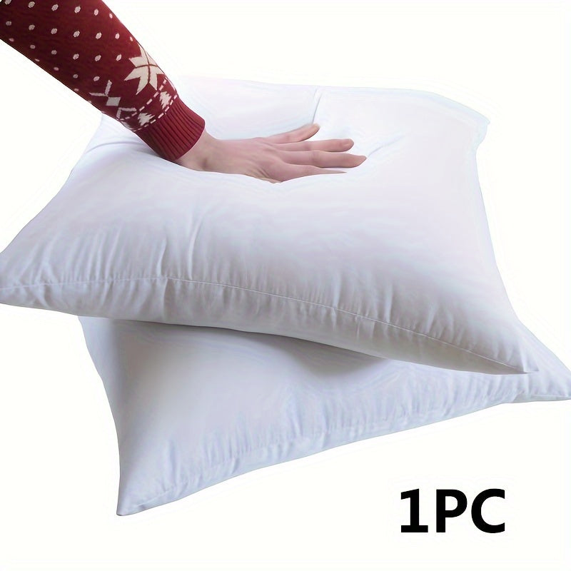 Soft and durable polyester cushion insert for throw pillow, suitable for use on sofa and car seat. Features a versatile home decor with geometric pattern. Hand wash only, rebound material available in various sizes: 30x30cm, 35x35cm, 40x40cm, 45x45cm