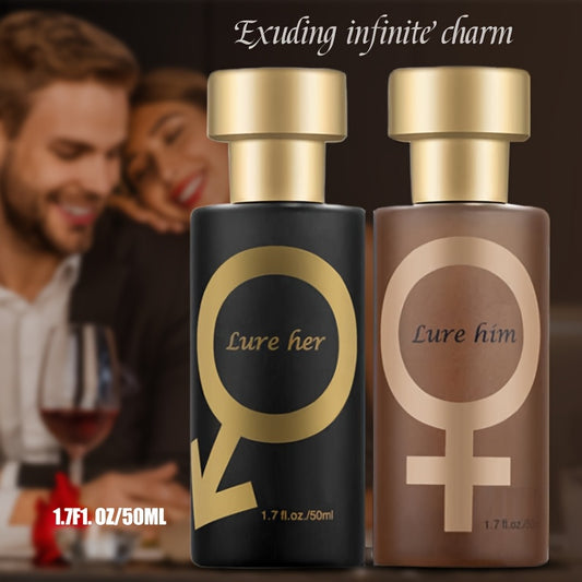 1.7 fl oz Unisex Fragrance Spray with Fruity Notes, Ideal for Dates & Enhancing Charm, Formaldehyde-Free