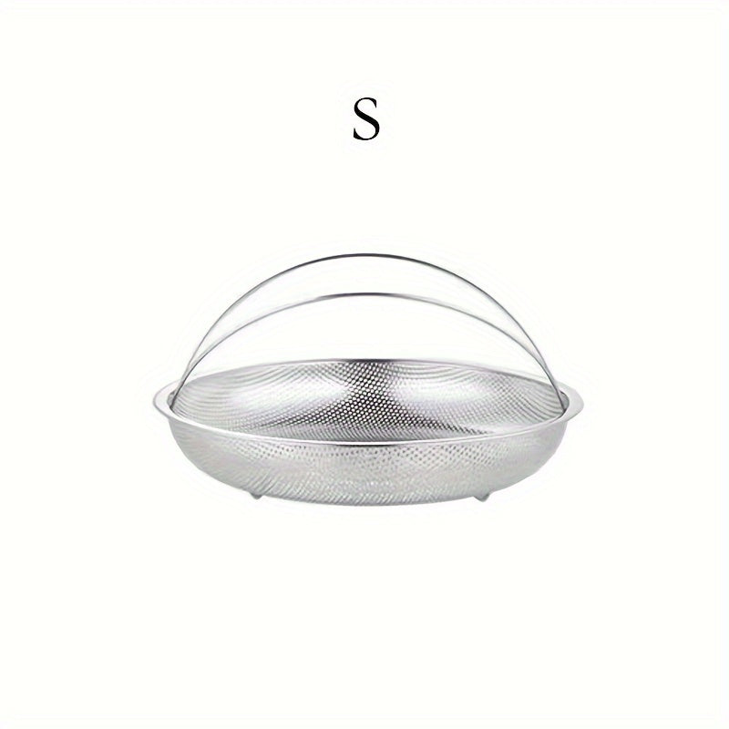 Stainless steel steamer basket for cooking rice and vegetables, versatile kitchen strainer rack, no electricity required, durable and multipurpose.