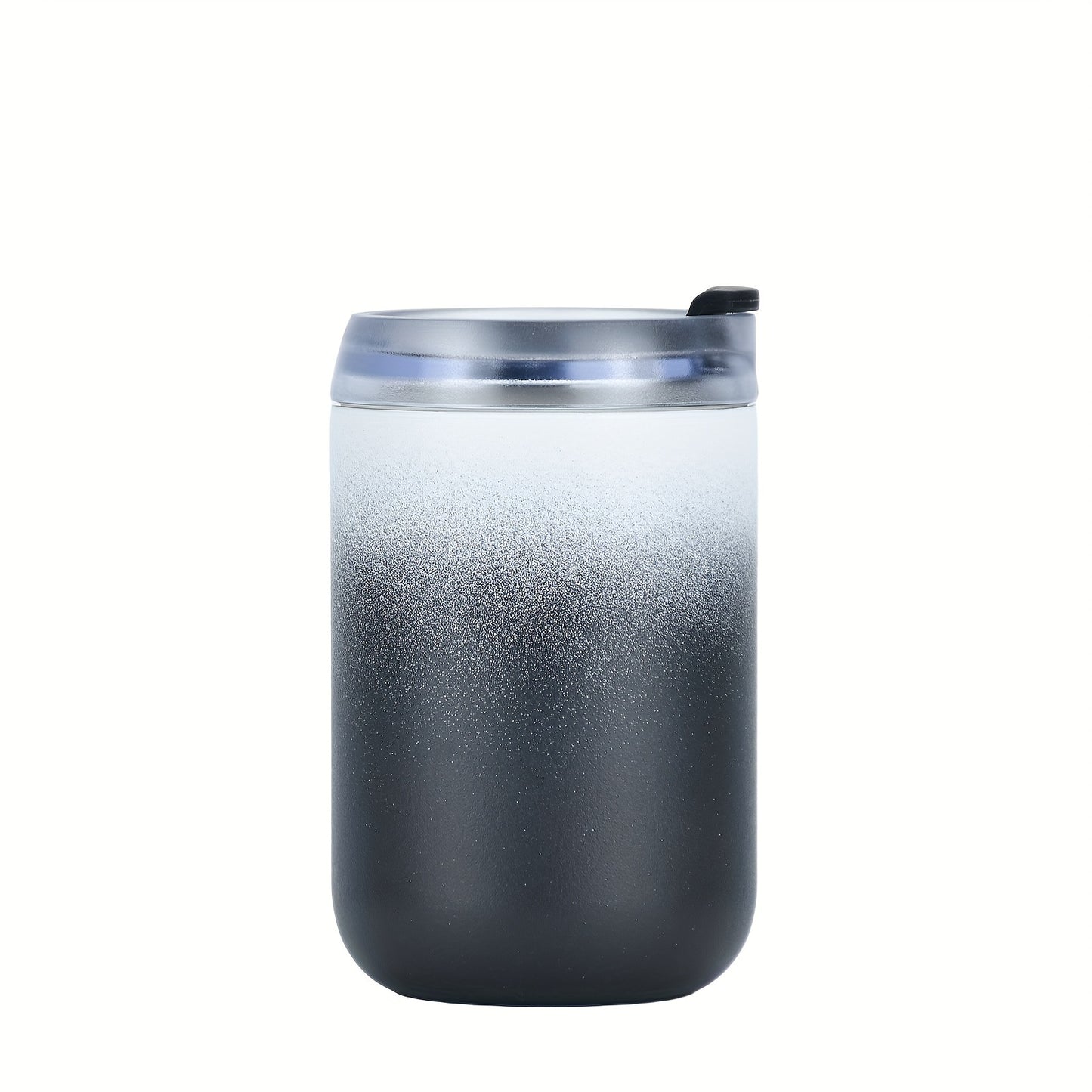 13.5oz stainless steel travel mug with leakproof flip lid for hot and iced drinks. BPA-free, dishwasher safe, 400ml capacity.