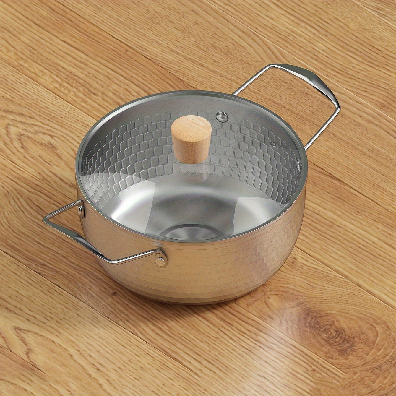 Single person hot pot, perfect for dorms, camping, or small households.