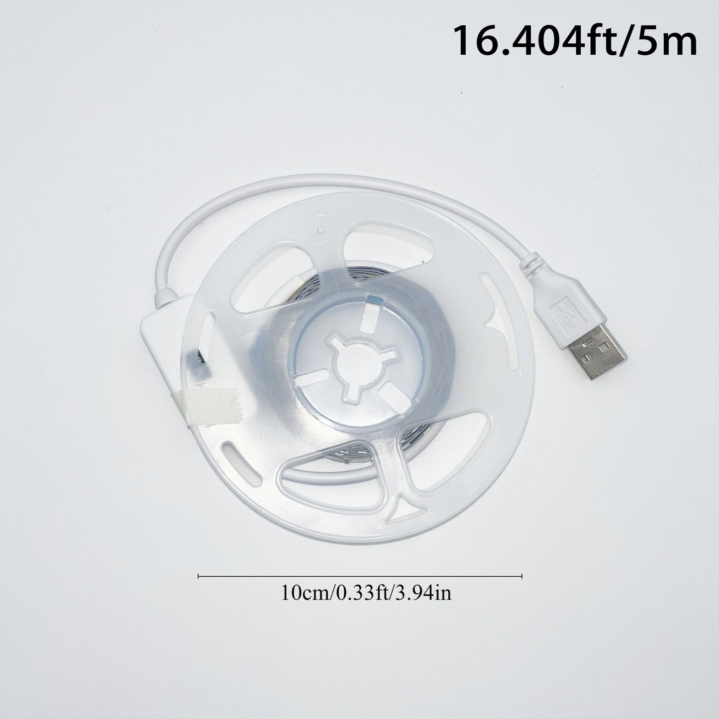 Светодиодная лента с датчиком движения, 3,05 м-10,0 м, питание DC5V USB, автоматический выключатель, теплый белый свет, идеально подходит для лестниц, шкафов, кухни, спальни и коридоров.