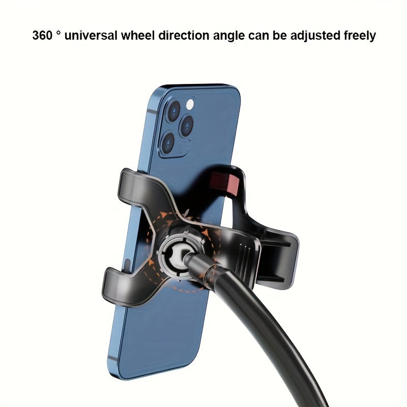 Lazy people's must-have mobile phone stand with 360° omnidirectional wheel for adjusting direction angle freely.