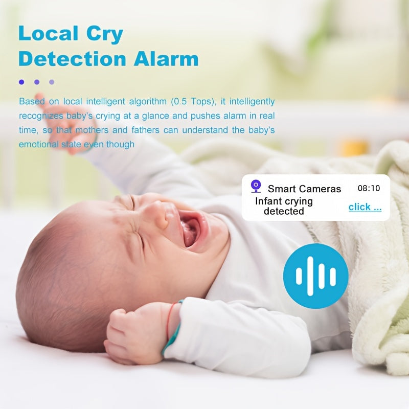 Upgrade your home security with the Motion Detective Smart WiFi Camera. Features include 1080P HD resolution, two-way audio, night vision, USB power supply, and compatibility with tablets and smartphones.