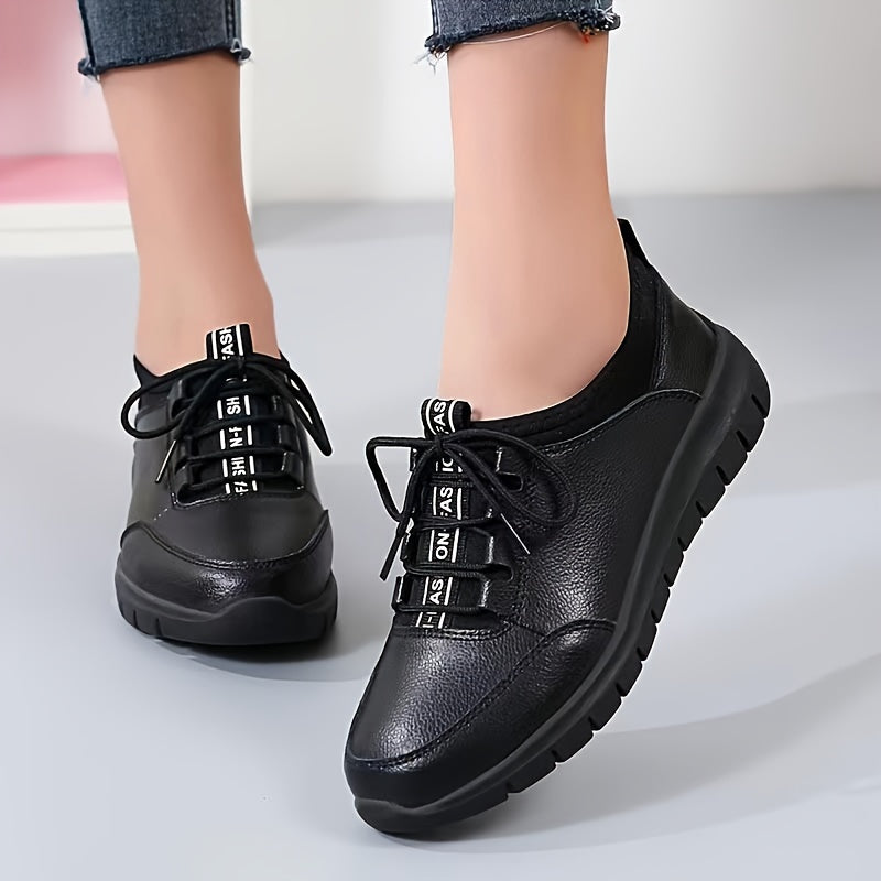 Women's Anti-Slip Work Shoes with Soft Sole for Comfortable Walking, Casual Style.