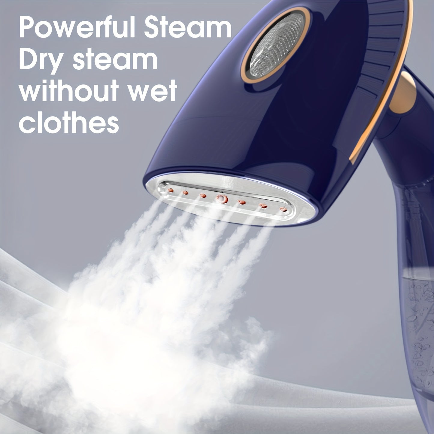 PANCERKA 1500W Portable Garment Steamer: Quick Heat-Up in 30s, Overheat Protection, Large Water Tank, Vertical Ironing, Steady Steam Output for Efficient Wrinkle Removal, European Standard