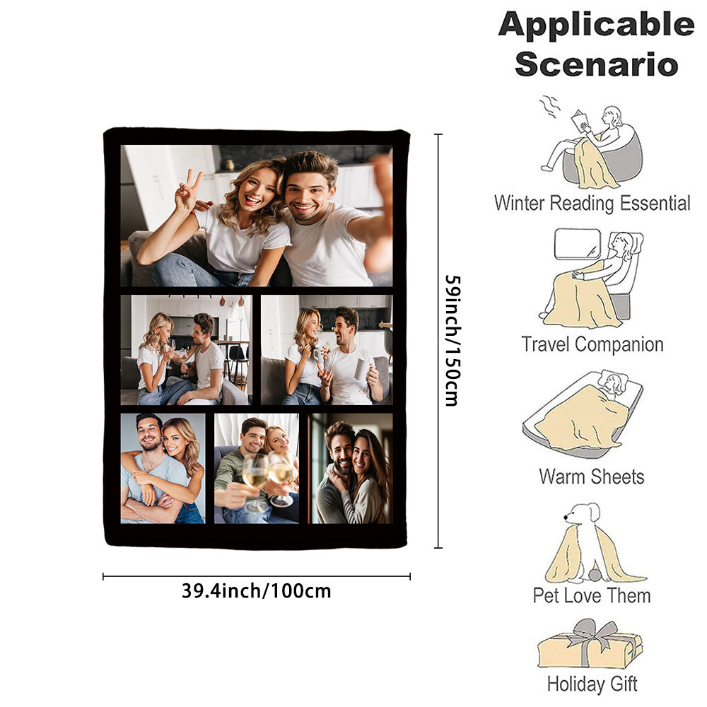 Настройте фланелевое фотопокрывало - уютный и мягкий плед с вашим изображением - идеально подходит для подарков, дома, офиса или для комфортного использования в пути.