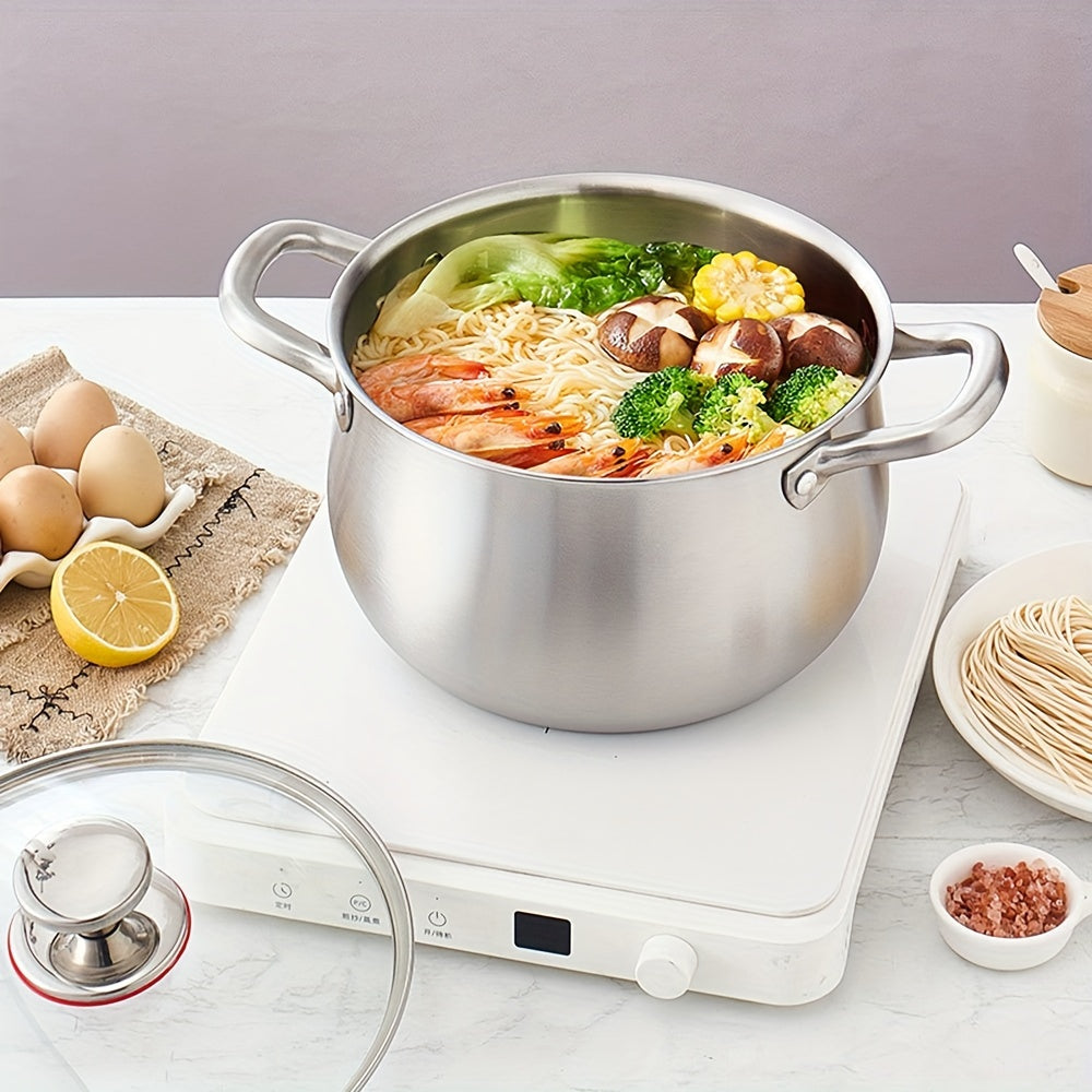 JZ Triple-layered Steel Soup Pot with Extra Thickness