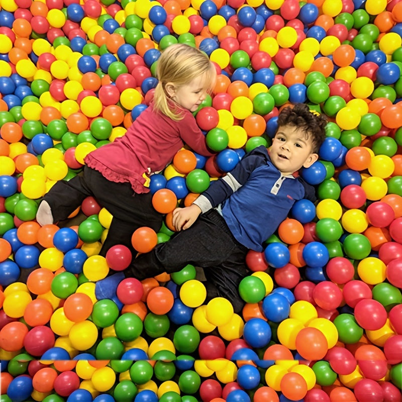 100-Piece Ocean Ball Set: Ideal for Children's Playtime Indoors and Outdoors, Jumping Castles, Pools, and Beyond!