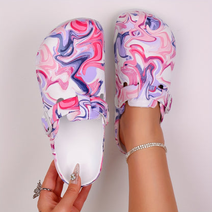 Adorable cartoon nurse slides, quick-drying casual slip-ons for indoor comfort.