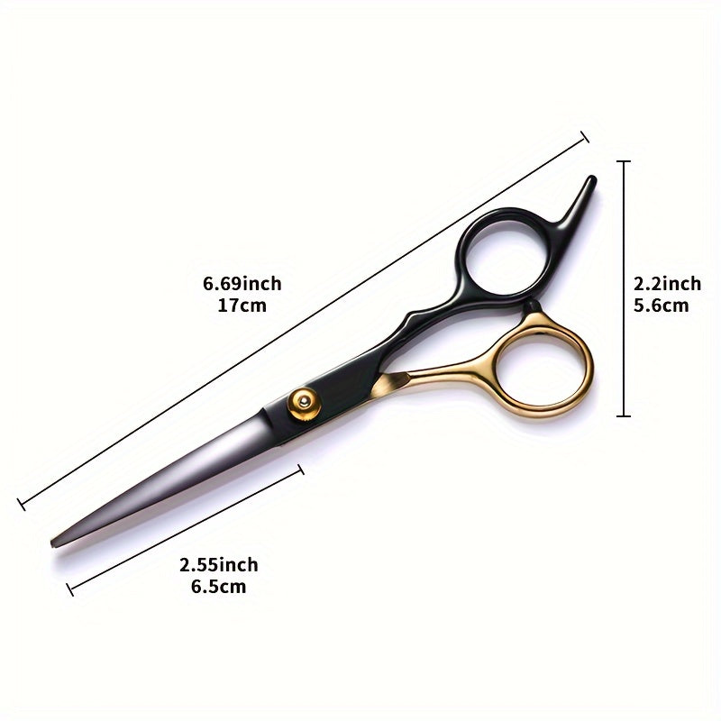 1 hair cutting tool and a 9-piece 6.0-inch kit of professional scissors, ideal for home salons and beauty parlors.