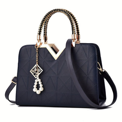 2024 Fall Fashion Women's Handbag, PU Shoulder Bag in multiple colors