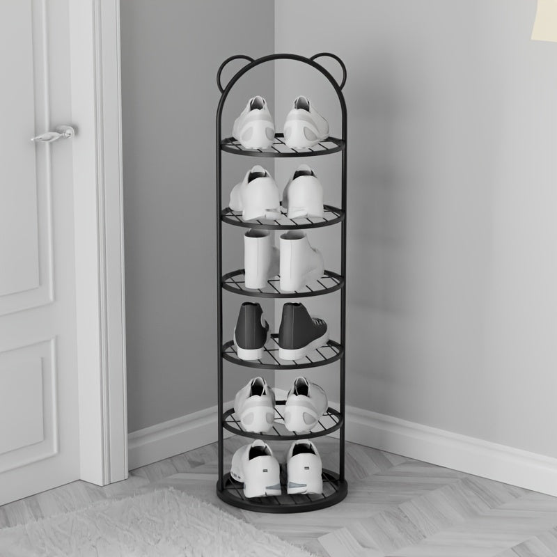 Durable Metal Shoe Rack with Space-Saving Multi-Layer Design for Organizing Shoes in Tight Spaces at Home