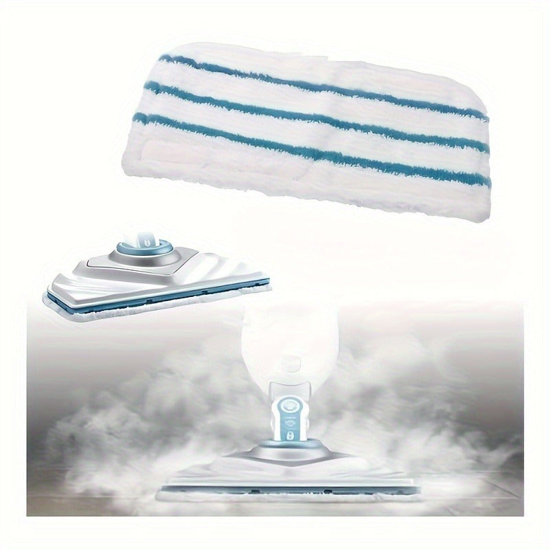 Black+Decker Steam Mop Cloth Pads are available in a convenient 4-pack. These durable microfiber floor cleaning accessories are compatible with SM1600, SM1610, and SM1620 models. Easily attach these replacement pads for hassle-free cleaning.