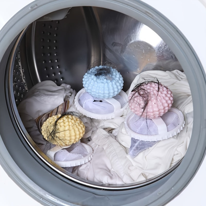 1pc Multi-Purpose Laundry Ball for Washing Machines - Hair & Lint Catcher made of Polyester Fiber