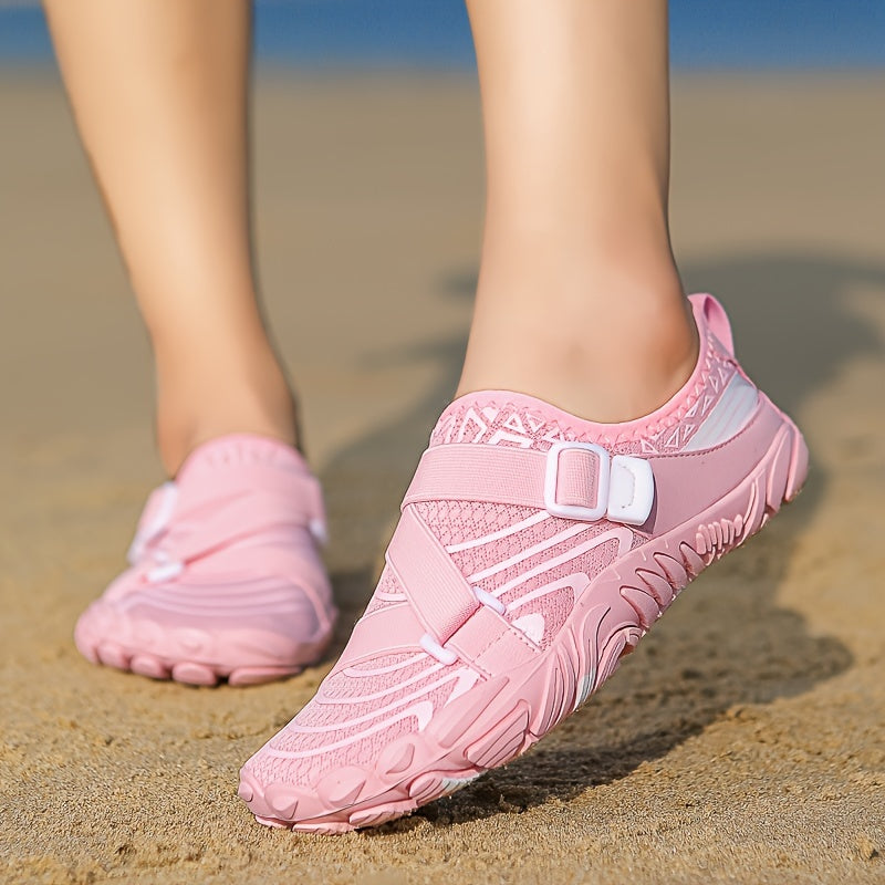 Breathable quick-dry water shoes for women - ideal for beach, surfing, swimming, and fishing.