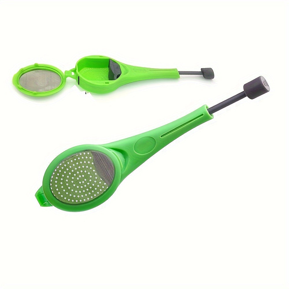 Flexible silicone tea infuser with a press down strainer, perfect tea bag for your kitchen tea accessories.