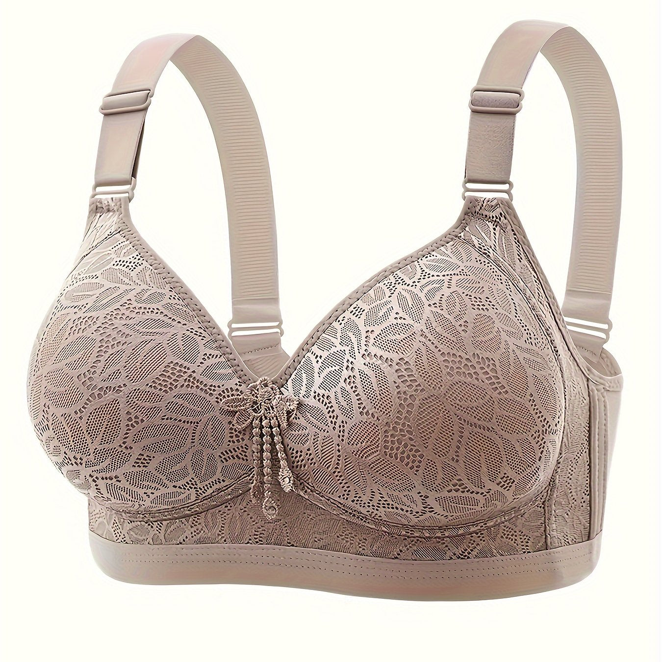 Comfortable, breathable camisole bra with adjustable straps and no underwire, ideal for big chests and small sizes.