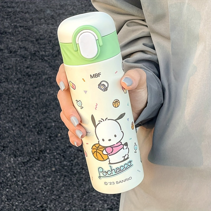 Sanrio Water Cup - The Cute and Portable Insulation Cup with a Straw, 420ML