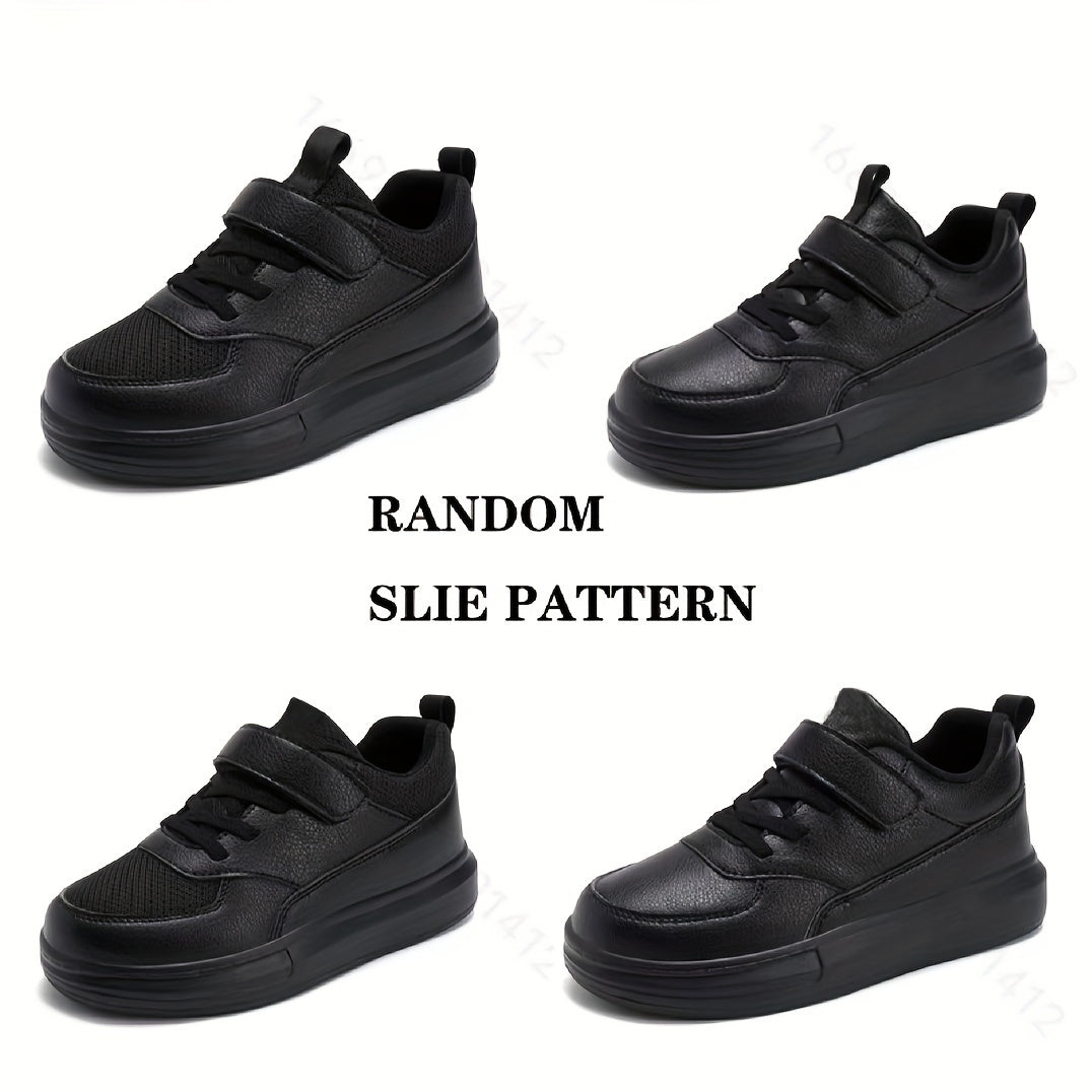 Solid skate shoes for boys, perfect for outdoor activities in spring and summer.