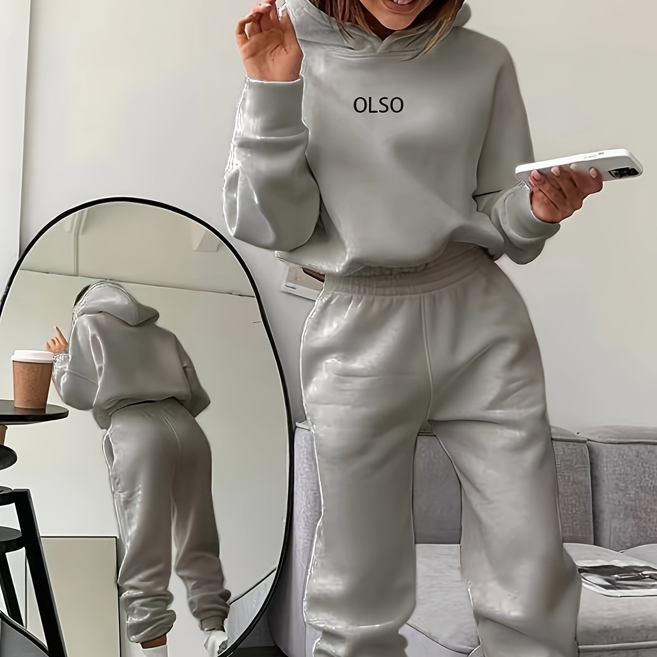 Casual Fashion Sweatshirt Set