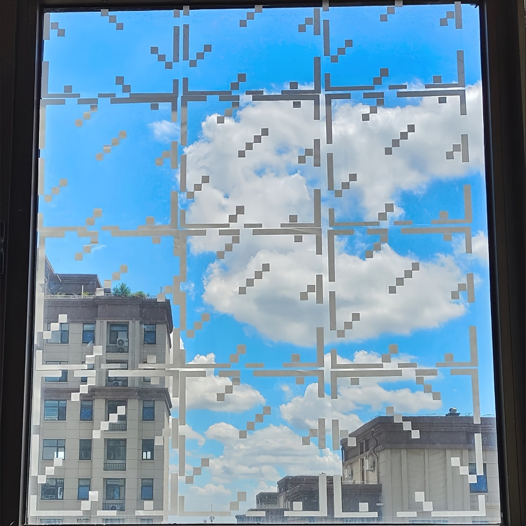 Decorate your home with Pixel Wind Glass Static Stickers! These self-adhesive window stickers require no glue, making them perfect for adding a touch of style to your windows. Ideal for home decoration, these Pixel Wind stickers are a stylish and easy