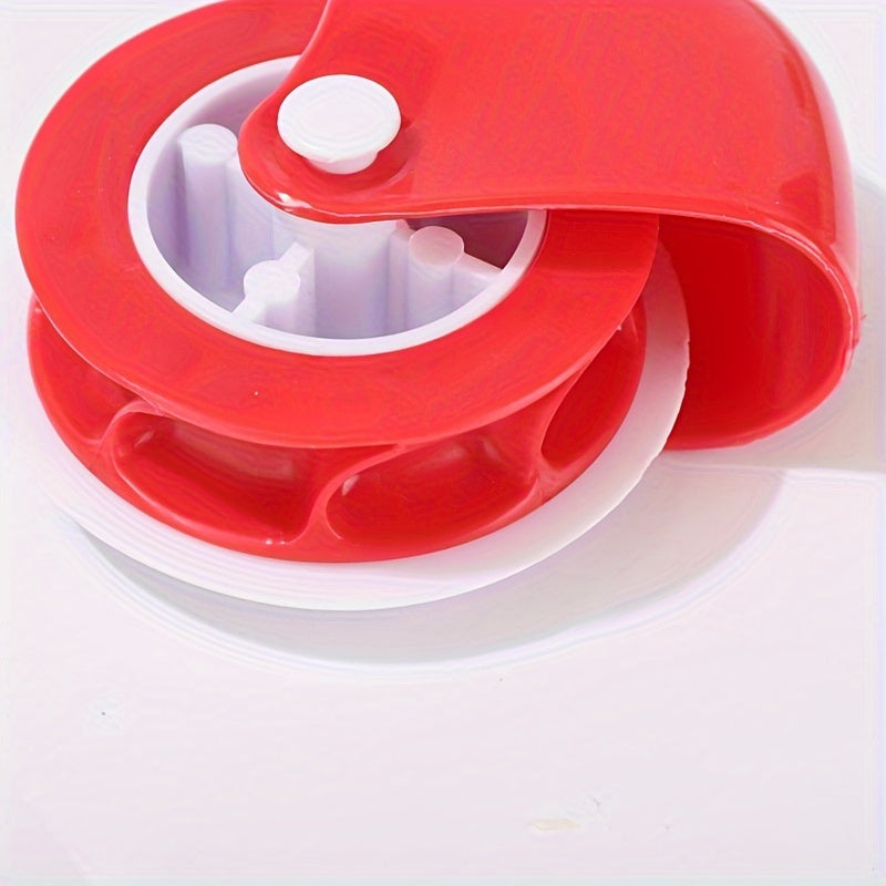 Essential Kitchen Gadget: Premium Pastry & Pizza Edge Roller - BPA-Free Plastic, Food-Safe, Easy to Clean for Perfect Crusts