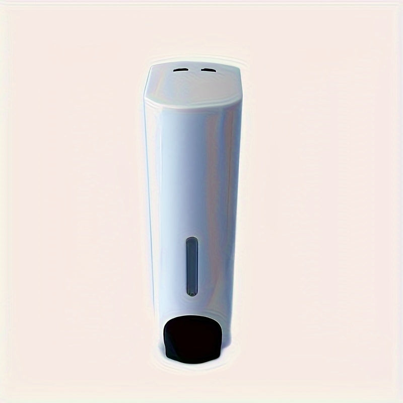 Wall-mounted manual soap dispenser for hotels with single, double, or triple heads, no drilling required.