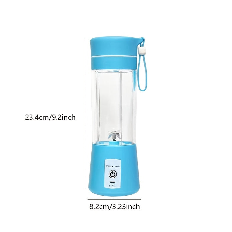 Versatile Portable Blender with Dual Cups, USB Rechargeable Lithium Battery, 2000mAh Capacity. Made of Durable Plastic, Perfect for Making Smoothies, Shakes, and Juices. Great for Students and Home Kitchens. Ideal for Mixing Vegetables, Water, and Meat