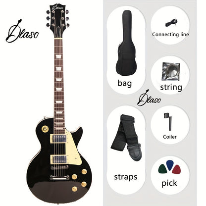 DLASO Electric Guitar LP - a classic beginner and professional electronic guitar set by DEASO DILASUO