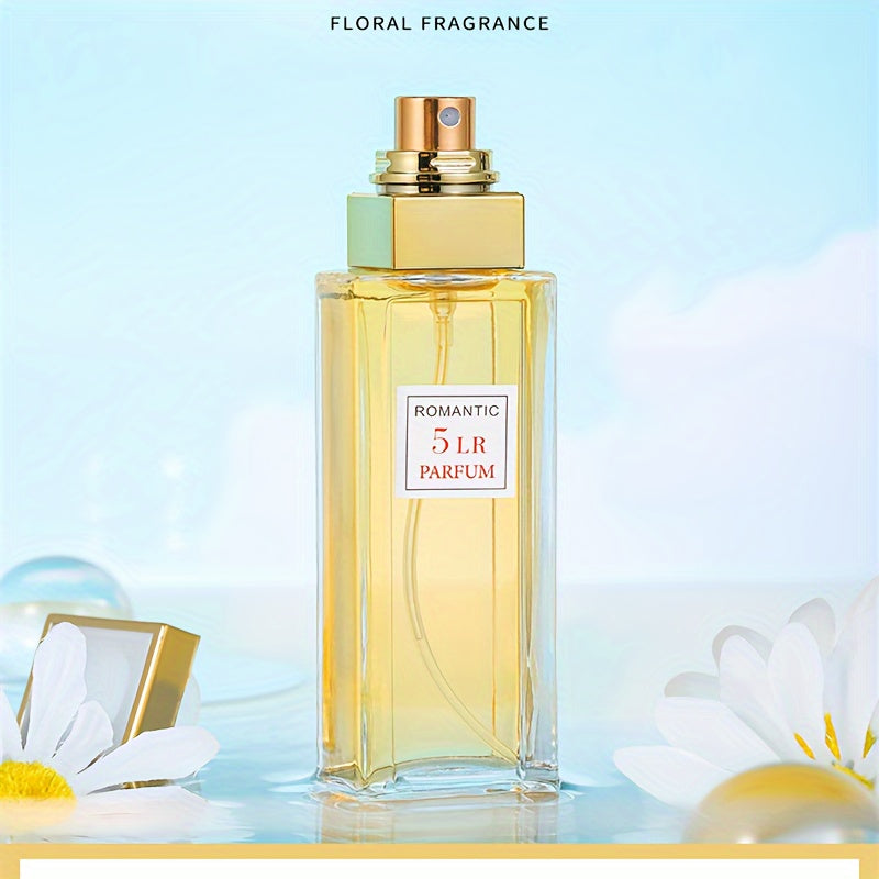 Rose & Amber Citrus perfume with floral and citrus notes in a 50ml Eau De Parfum, perfect for work, travel, and gifting. Ideal women's fragrance in a luxury glass perfume bottle.