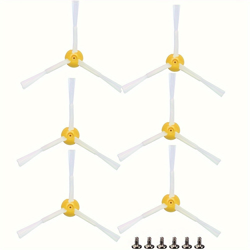 Pack of 3 Side Brush Replacements compatible with IRobot models 900, 800, 700, and 600 Series including 960, 980, 985, 860, 870, 877, 880, 890, 891, 895, 805, 761, 770, 780, 790, 614, 650, 665, 671, 675, and 690.