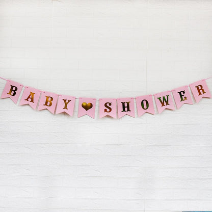 Boy's Burlap Banner - Ideal for Birthday and Christening Decor