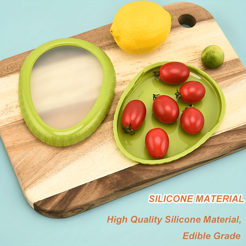 The Silicone Fruit Storage Box is a convenient and easy-to-clean way to keep your fruits and vegetables fresh. It can be used to store avocados, onions, and other produce, and is reusable for long-lasting use. The elastic pods help to maintain the